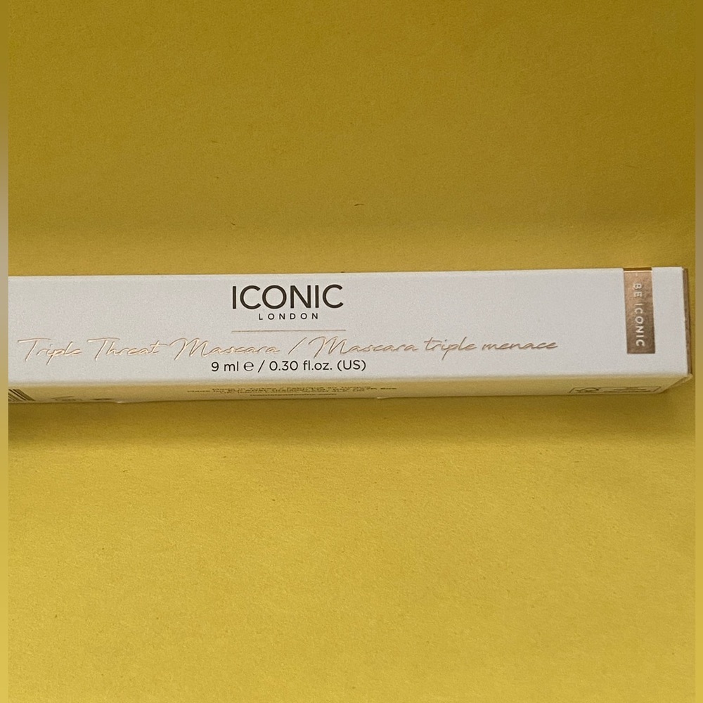 Iconic London Triple Threat Mascara Black